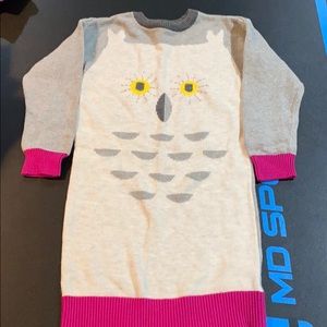 Gap owl sweater dress 5